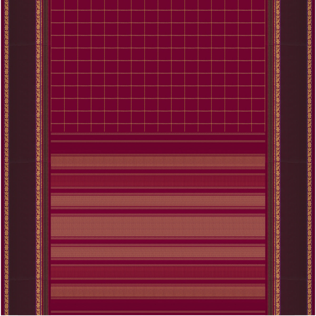 Kanakavalli Kanjivaram Silk Sari 26-040-HS001-02908 - Full View