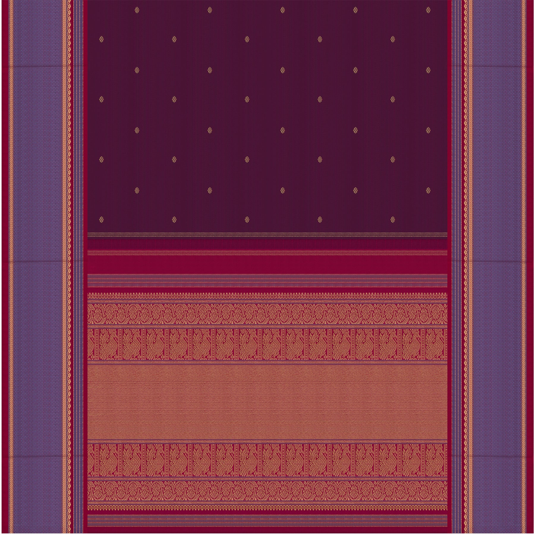 Kanakavalli Kanjivaram Silk Sari 26-040-HS001-02916 - Full View