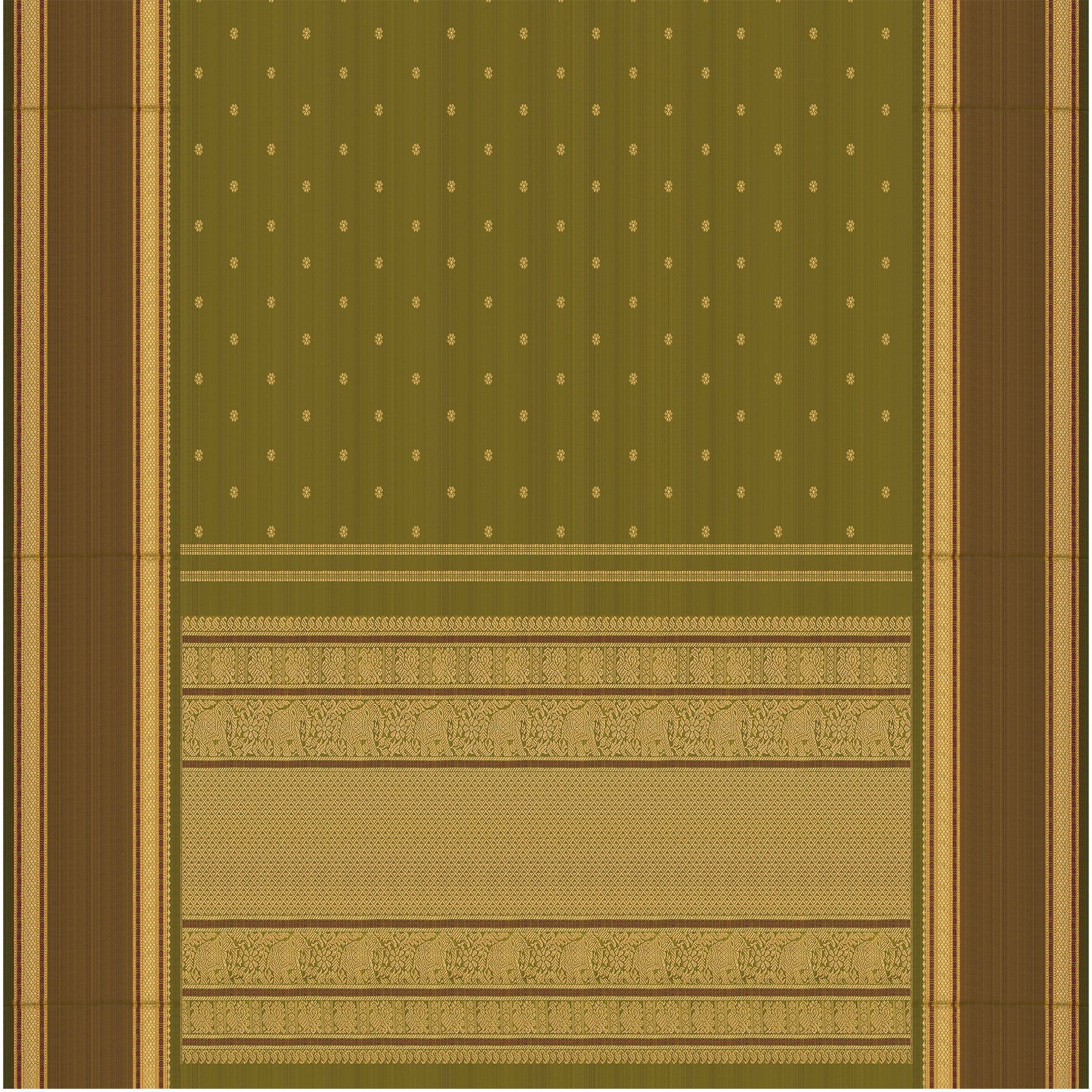 Kanakavalli Kanjivaram Silk Sari 26-040-HS001-02922 - Full View