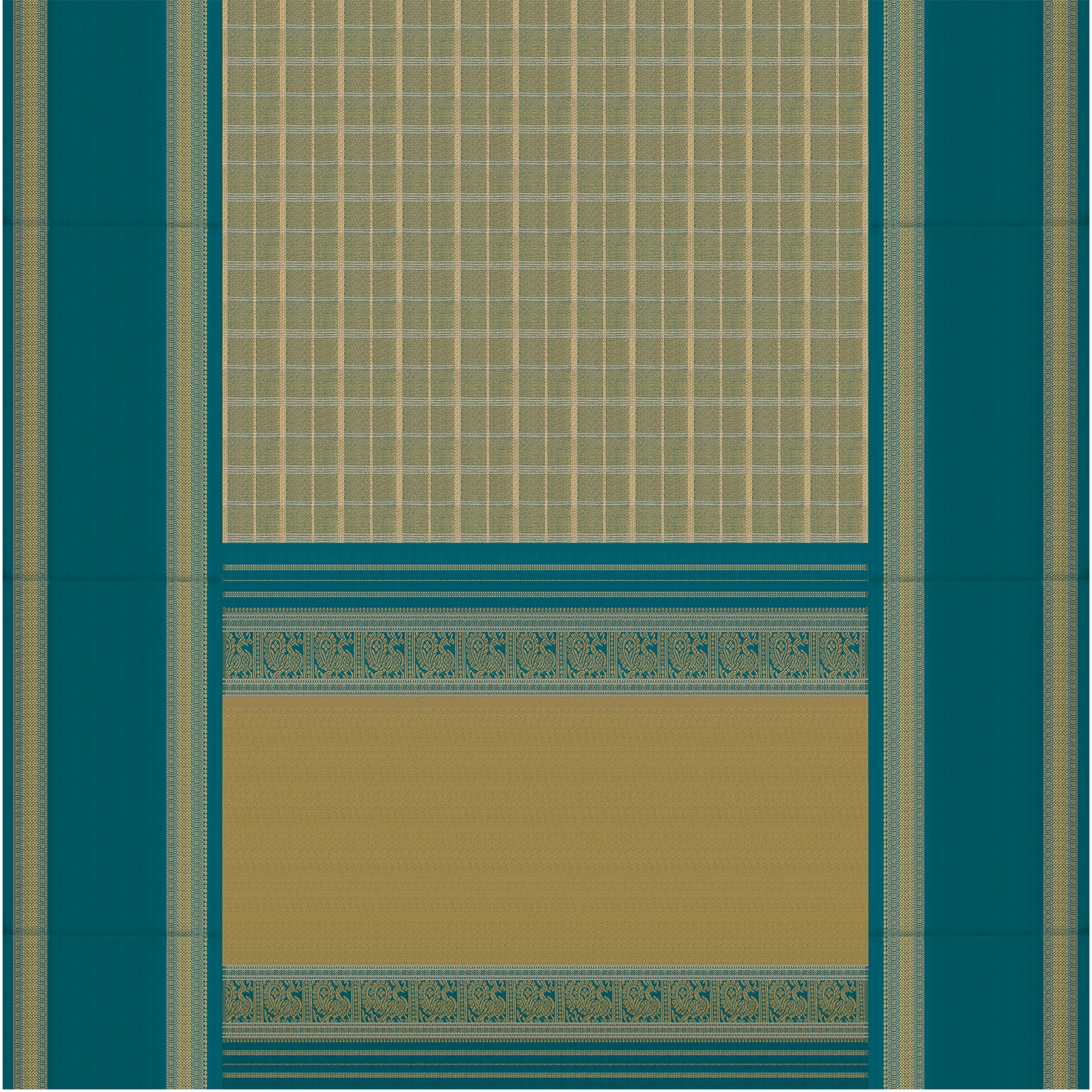 Kanakavalli Kanjivaram Silk Sari 26-040-HS001-03691 - Full View