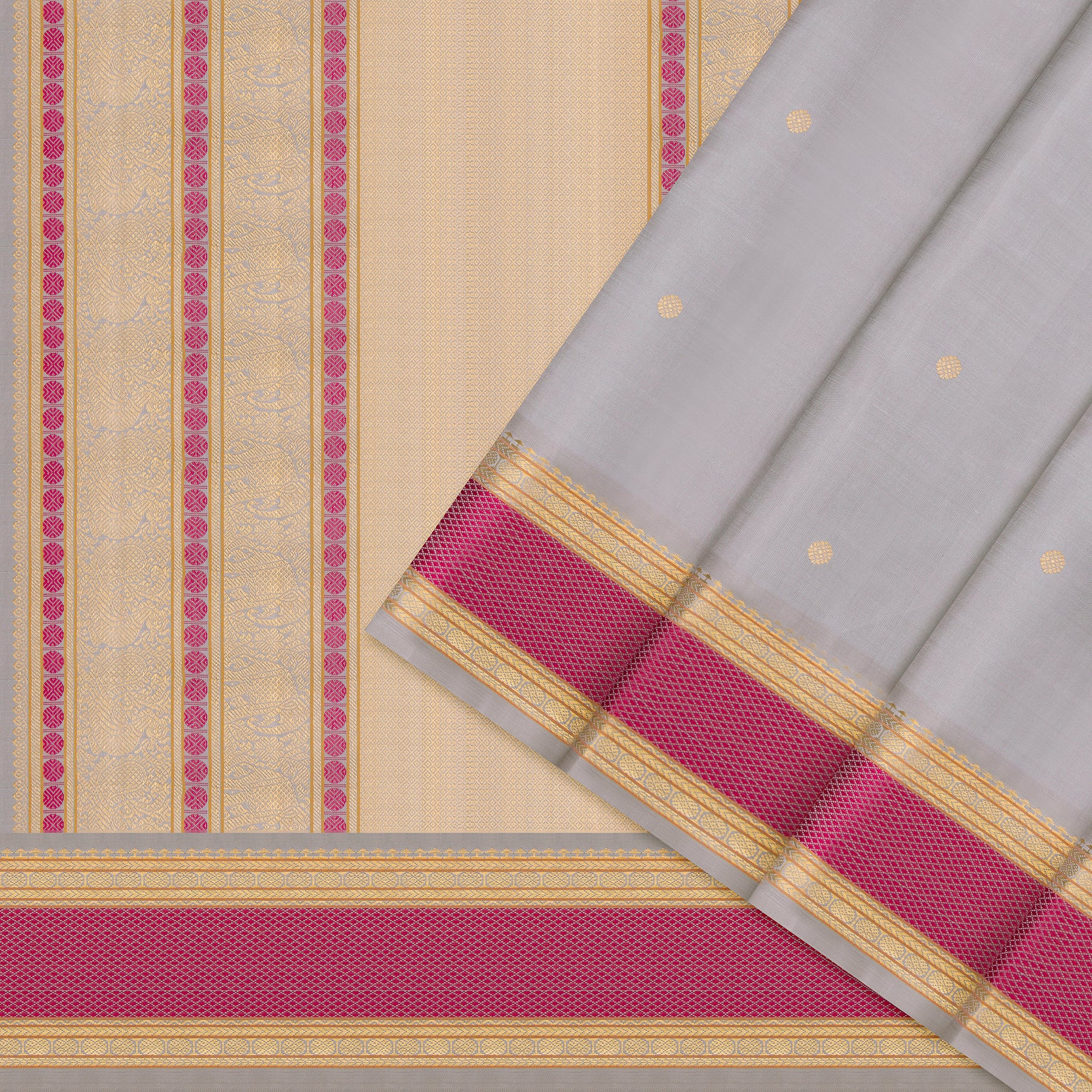Kanakavalli Kanjivaram Silk Sari 26-040-HS001-03713 - Cover View