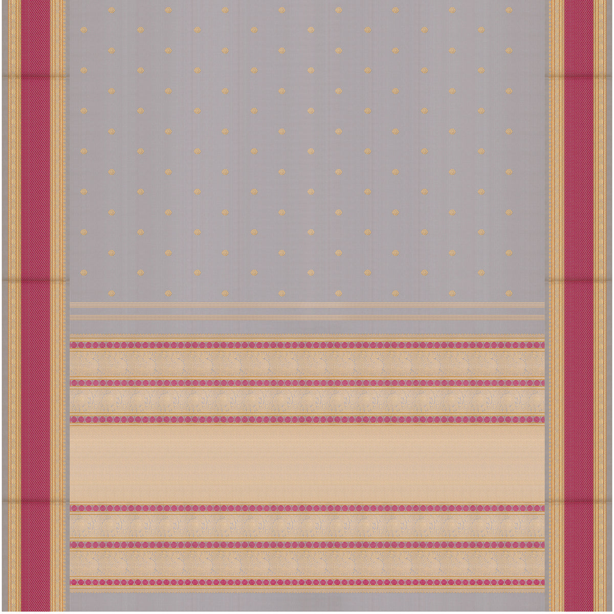Kanakavalli Kanjivaram Silk Sari 26-040-HS001-03713 - Full View