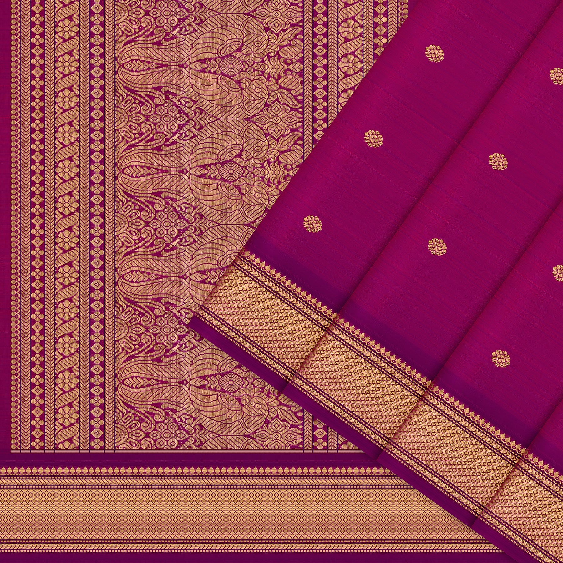 Kanakavalli Kanjivaram Silk Sari 26-040-HS001-03723 - Cover View