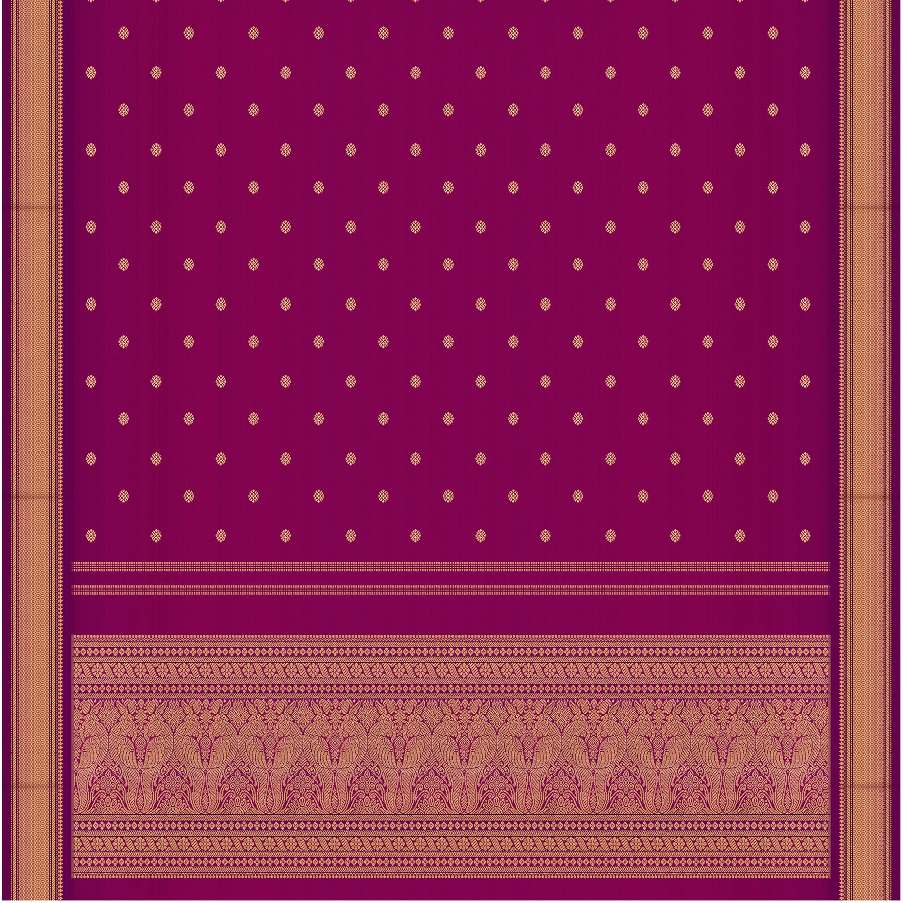 Kanakavalli Kanjivaram Silk Sari 26-040-HS001-03723 - Full View