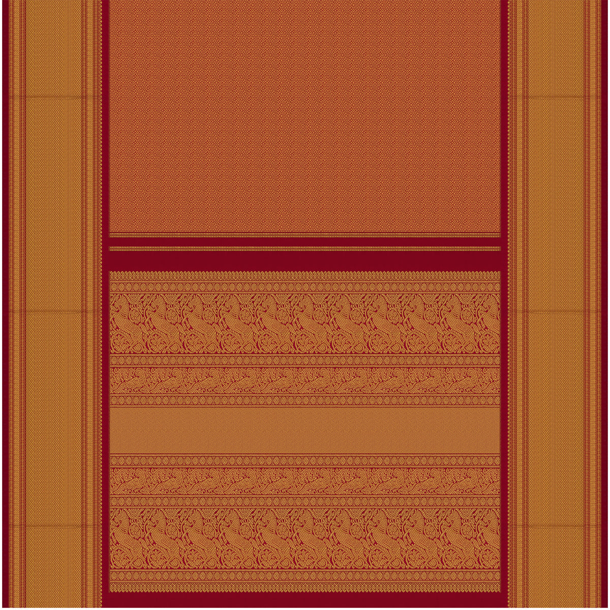Kanakavalli Kanjivaram Silk Sari 26-040-HS001-03728 - Full View