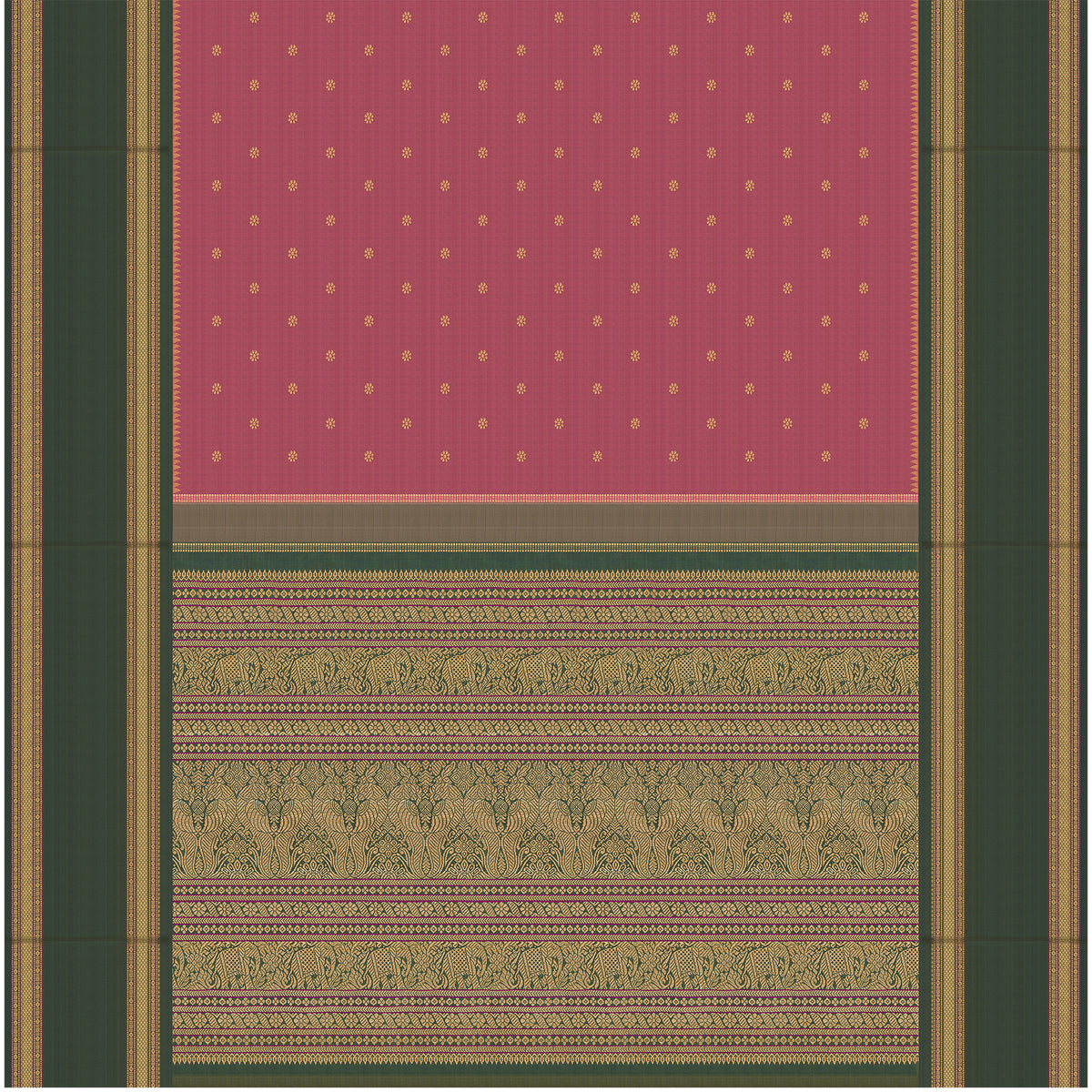 Kanakavalli Kanjivaram Silk Sari 26-040-HS001-04680 - Full View