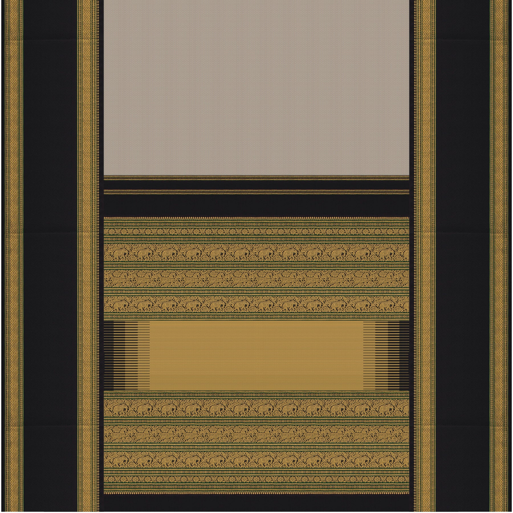 Kanakavalli Kanjivaram Silk Sari 26-041-HS001-00958 - Full View