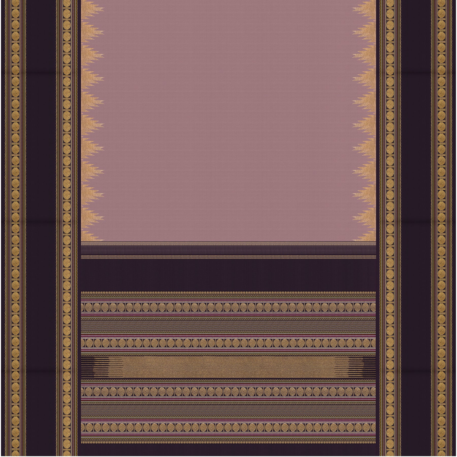 Kanakavalli Kanjivaram Silk Sari 26-041-HS001-01886 - Full View