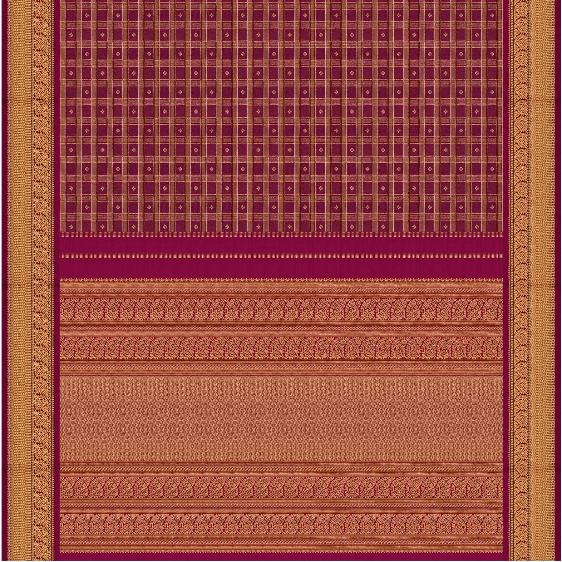 Kanakavalli Kanjivaram Silk Sari 26-041-HS001-01887 - Full View