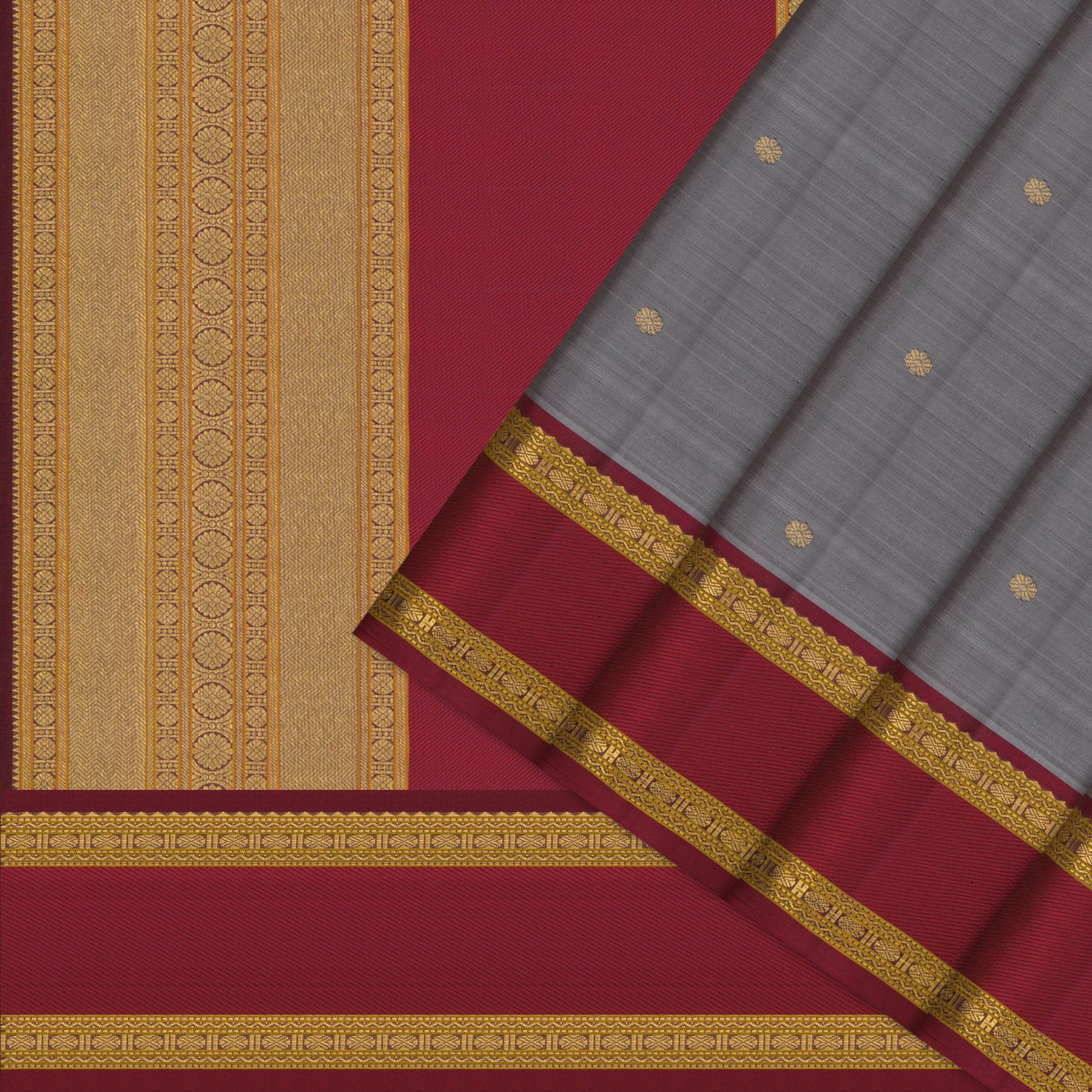 Kanakavalli Kanjivaram Silk Sari 26-041-HS001-01996 - Cover View