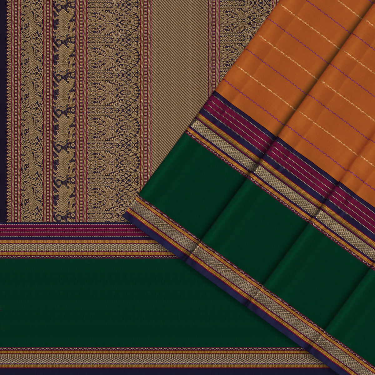 Kanakavalli Kanjivaram Silk Sari 26-041-HS001-02953 - Cover View