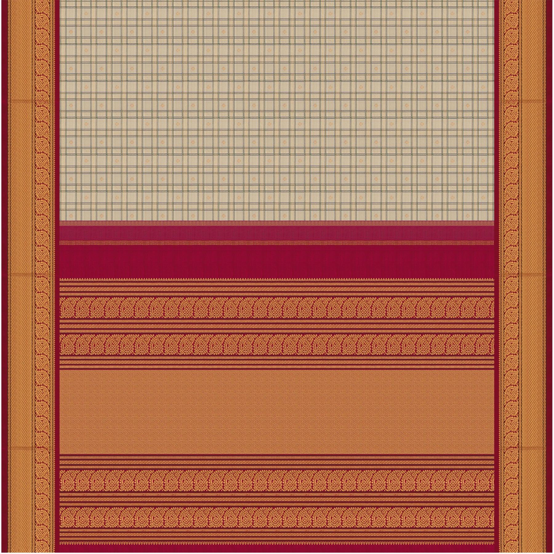 Kanakavalli Kanjivaram Silk Sari 26-041-HS001-03738 - Full View