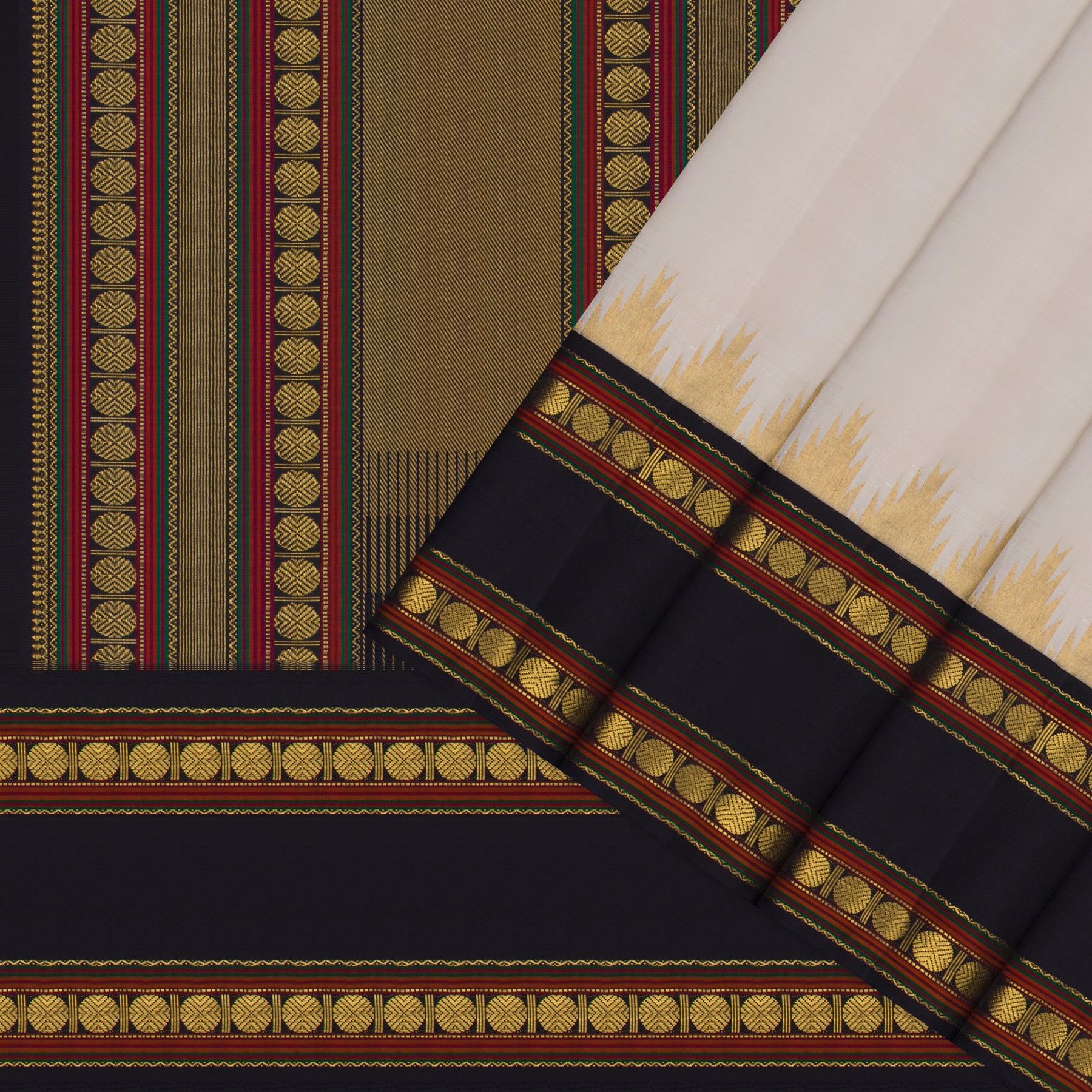 Kanakavalli Kanjivaram Silk Sari 26-041-HS001-03971 - Cover View
