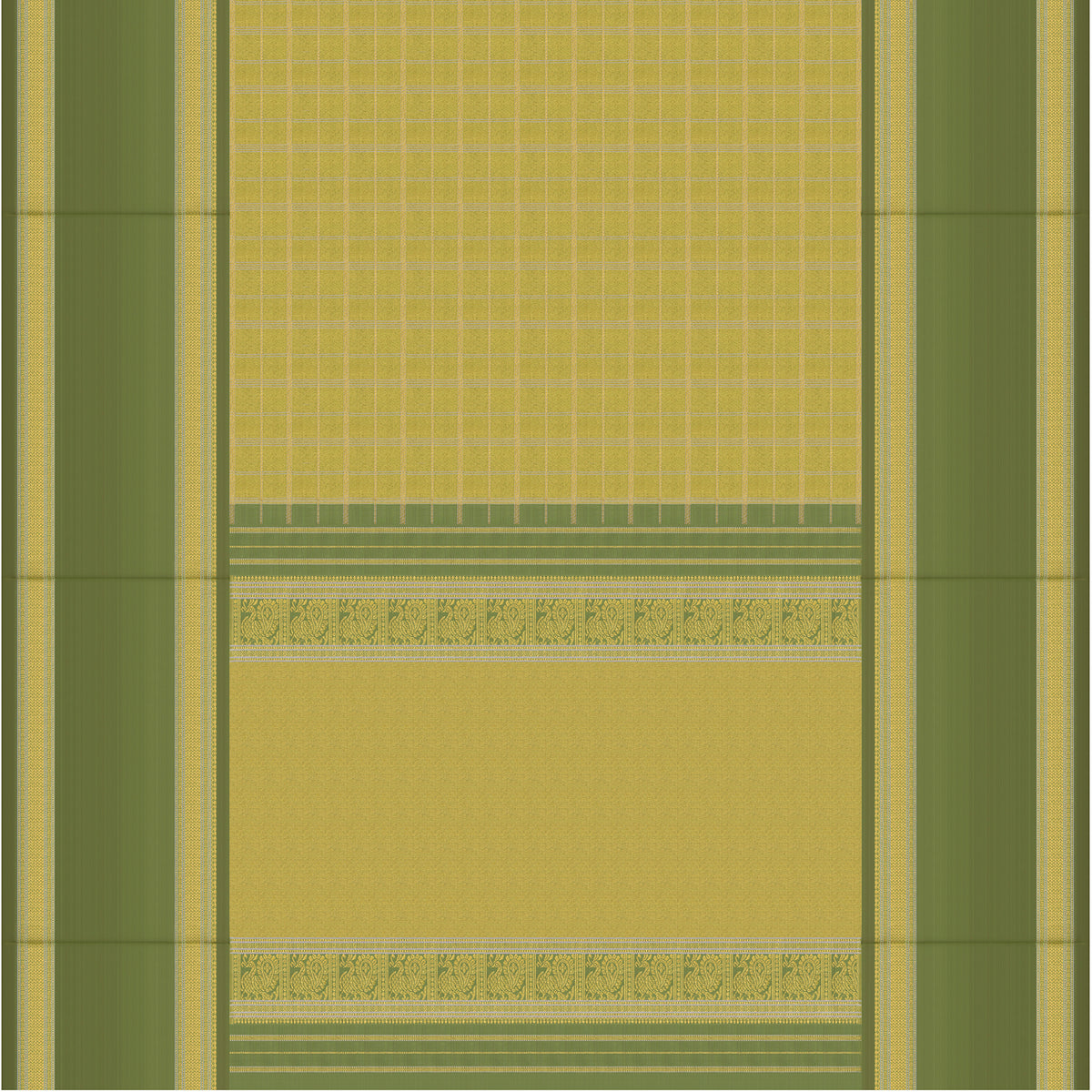 Kanakavalli Kanjivaram Silk Sari 26-041-HS001-03976 - Full View