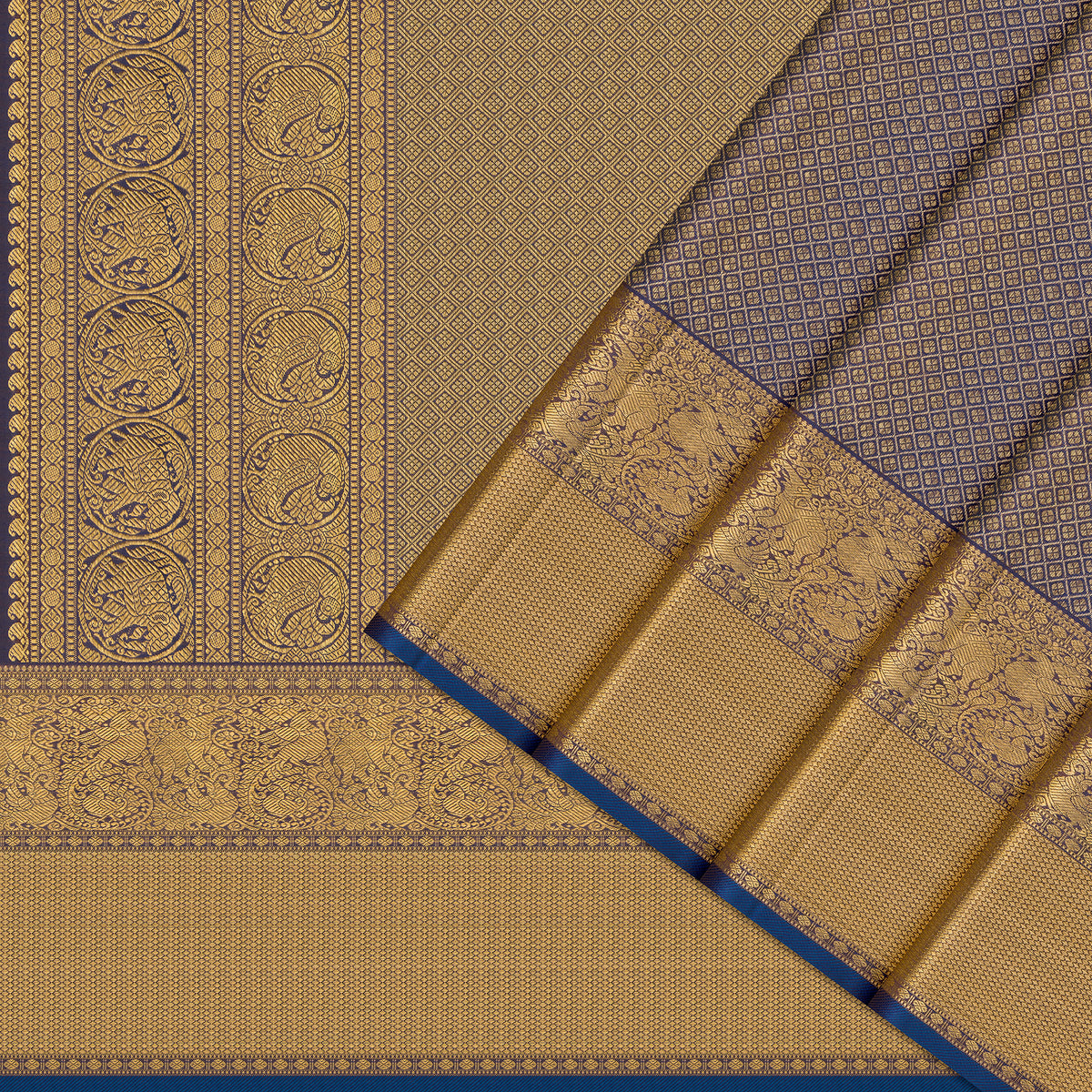 Kanakavalli Kanjivaram Silk Sari 26-109-HS001-04213 - Cover View