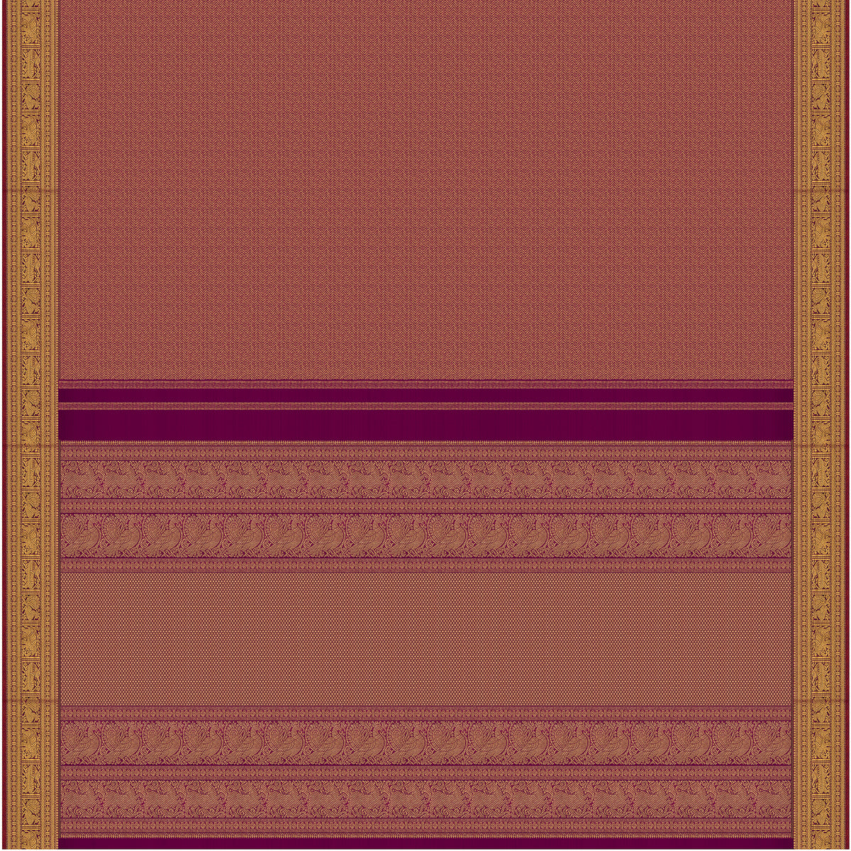 Kanakavalli Kanjivaram Silk Sari 26-109-HS001-04224 - Full View
