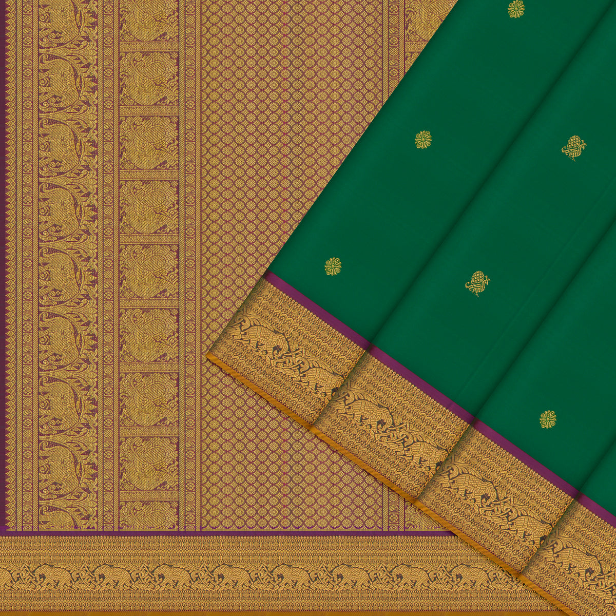 Kanakavalli Kanjivaram Silk Sari 26-109-HS001-04252 - Cover View