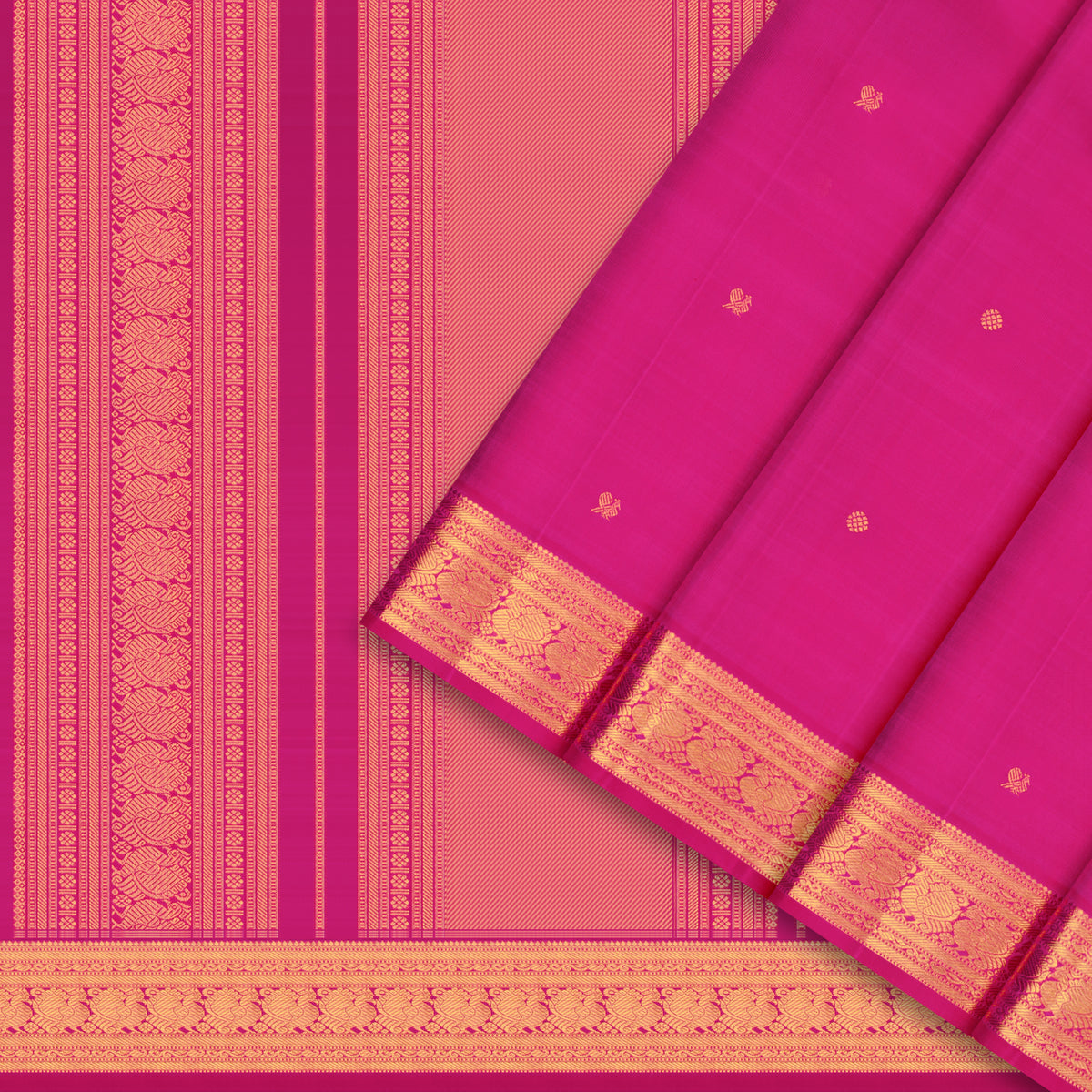 Kanakavalli Kanjivaram Silk Sari 26-109-HS001-04255 - Cover View