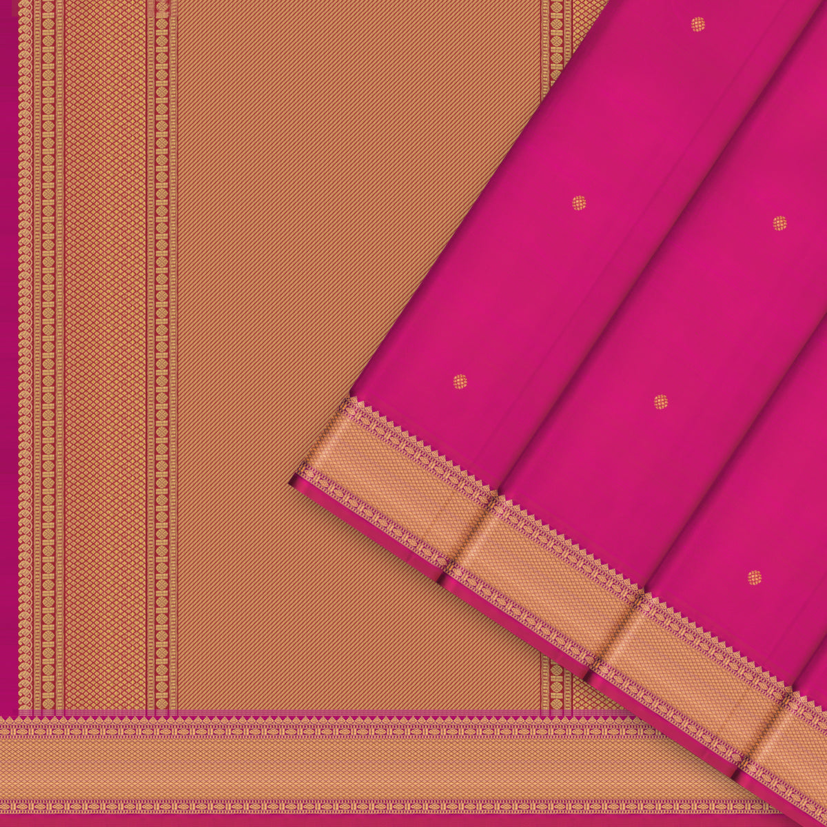 Kanakavalli Kanjivaram Silk Sari 26-109-HS001-04262 - Cover View