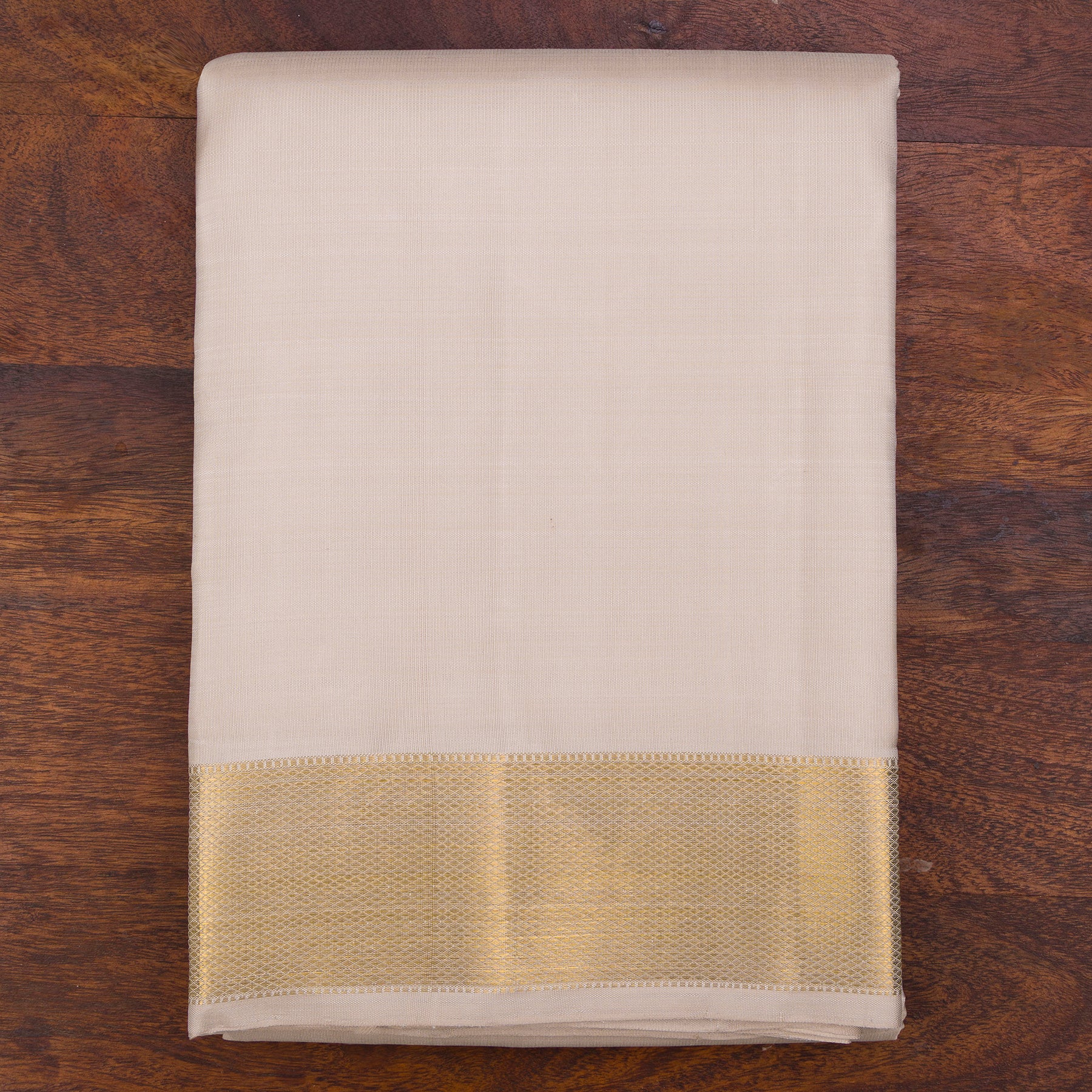 Kanakavalli Kanjivaram Silk Angavastram CO-ORD 26-110-AF001-01798 - Folded View