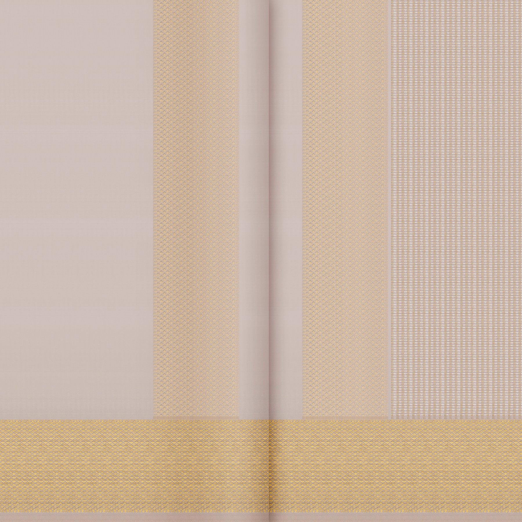 Kanakavalli Kanjivaram Silk Angavastram CO-ORD 26-110-AF001-02030 - Angavastram View