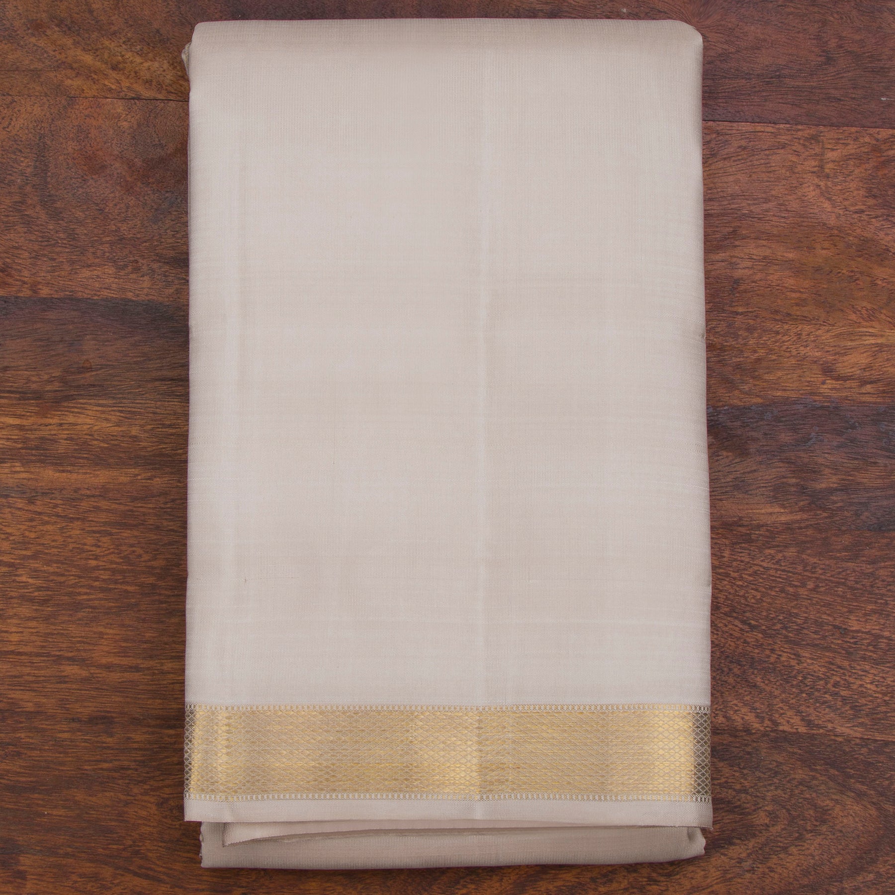 Kanakavalli Kanjivaram Silk Angavastram CO-ORD 26-110-AF001-03649 - Folded View