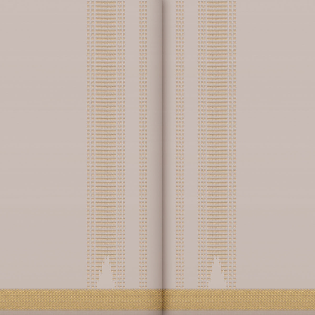Kanakavalli Kanjivaram Silk Angavastram CO-ORD 26-110-AF001-03650 - Angavastram View