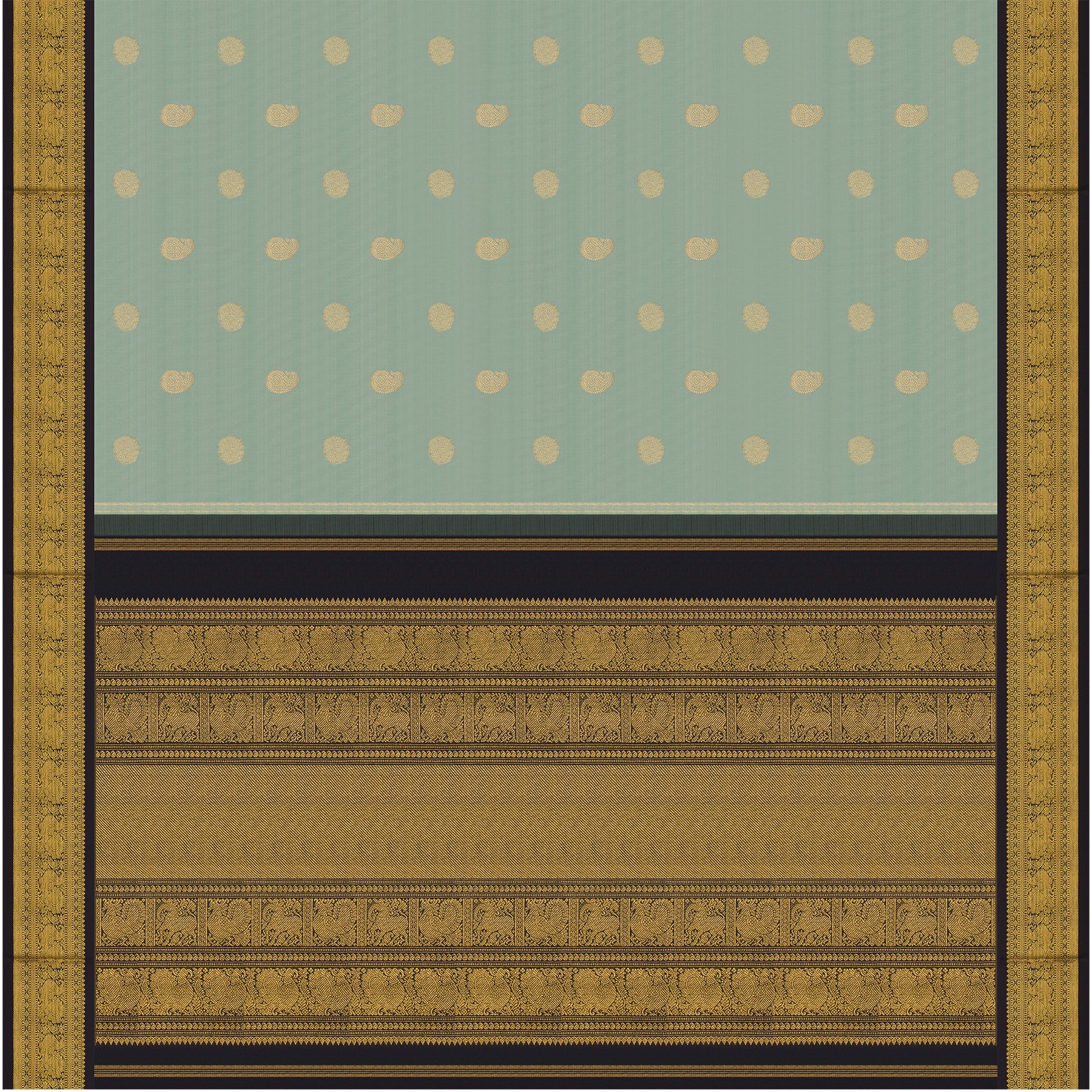 Kanakavalli Kanjivaram Silk Sari 26-110-HS001-00563 - Full View