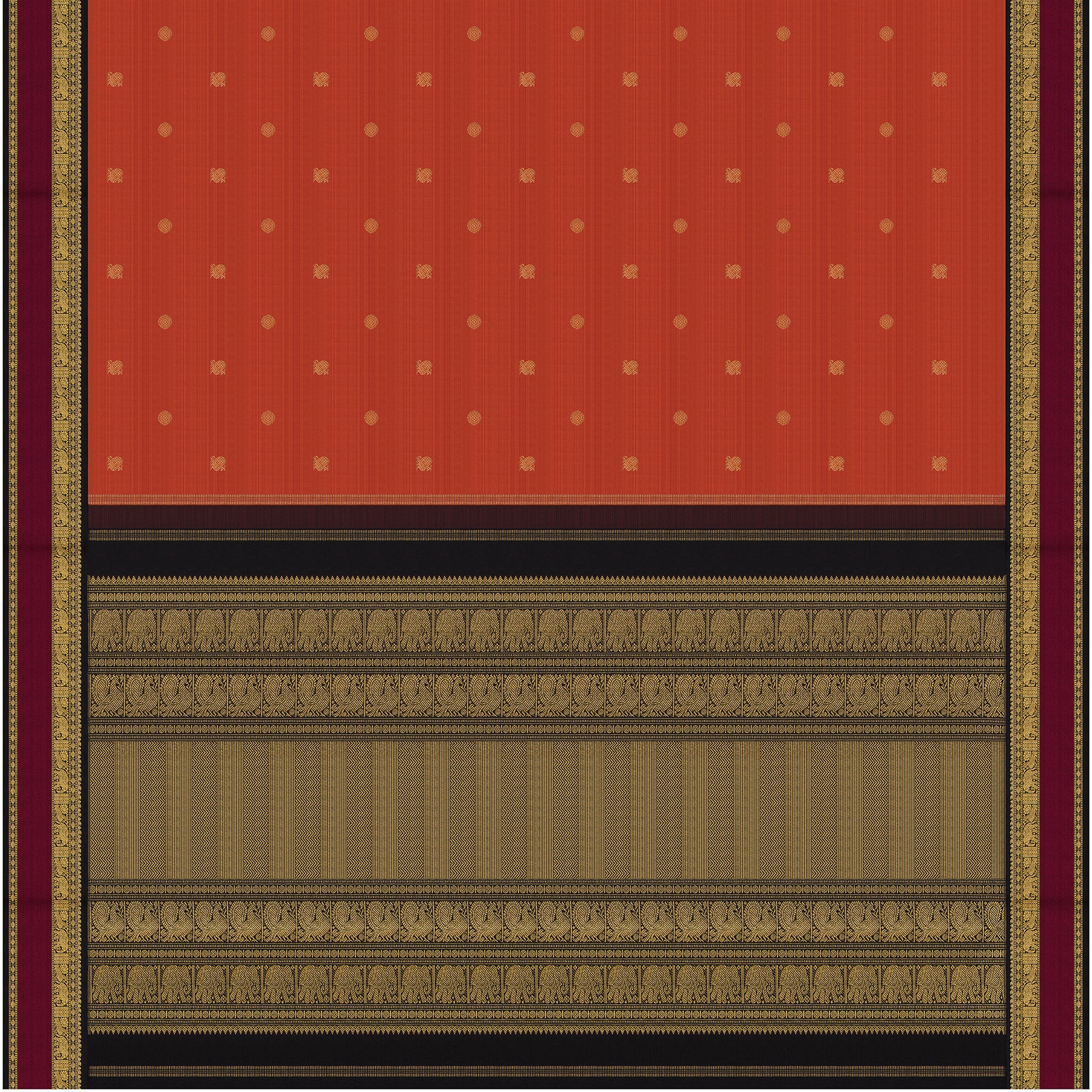 Kanakavalli Kanjivaram Silk Sari 26-110-HS001-00564 - Full View