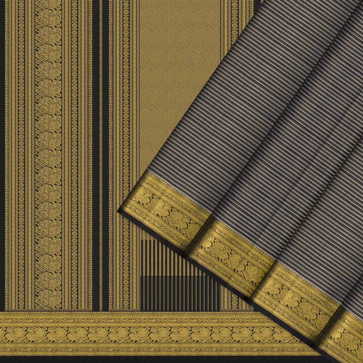 Kanakavalli Kanjivaram Silk Sari 26-110-HS001-00571 - Cover View