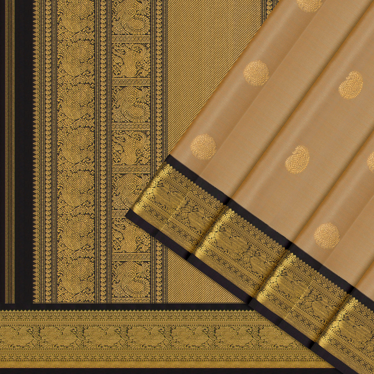 Kanakavalli Kanjivaram Silk Sari 26-110-HS001-00574 - Cover View