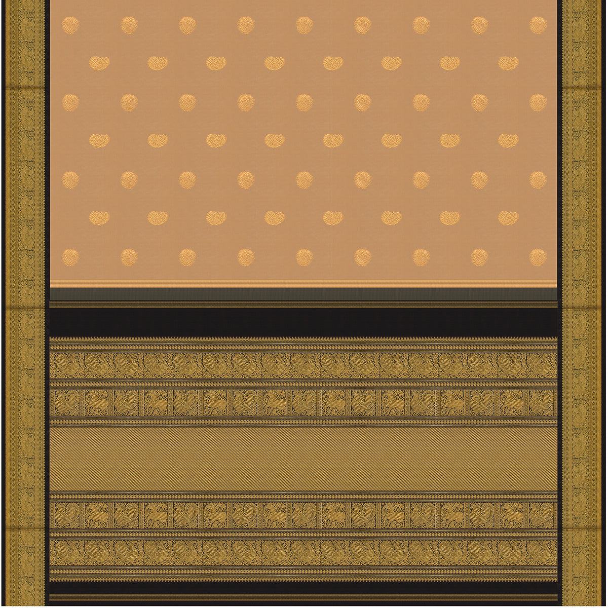 Kanakavalli Kanjivaram Silk Sari 26-110-HS001-00574 - Full View
