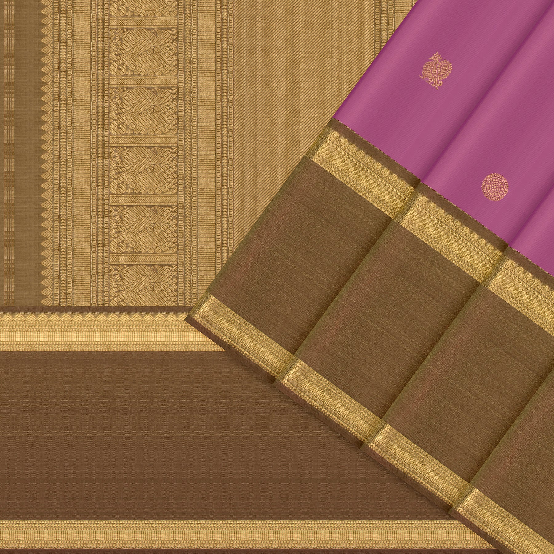 Kanakavalli Kanjivaram Silk Sari 26-110-HS001-00575 - Cover View