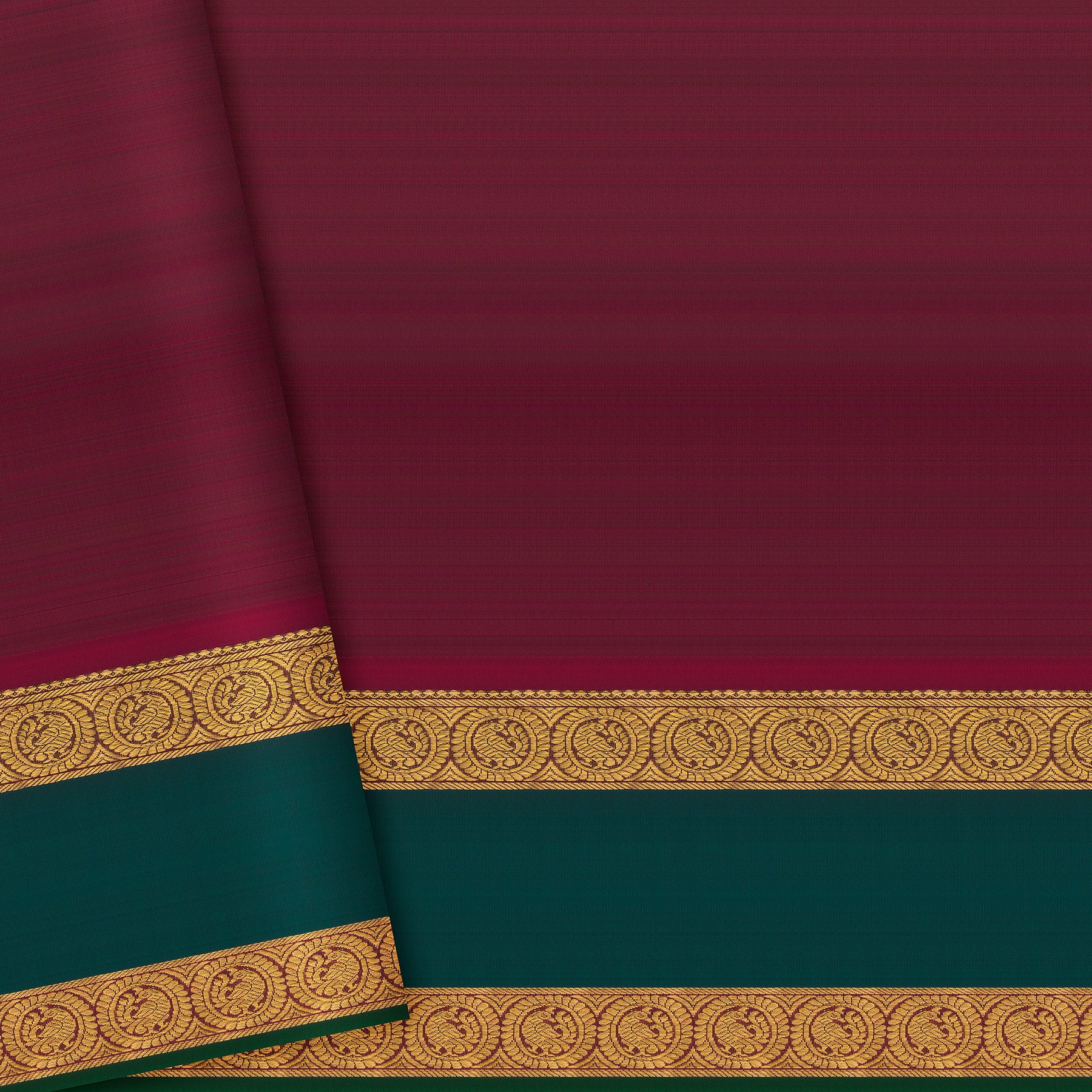 Kanakavalli Kanjivaram Silk Sari 26-110-HS001-00590 - Blouse View