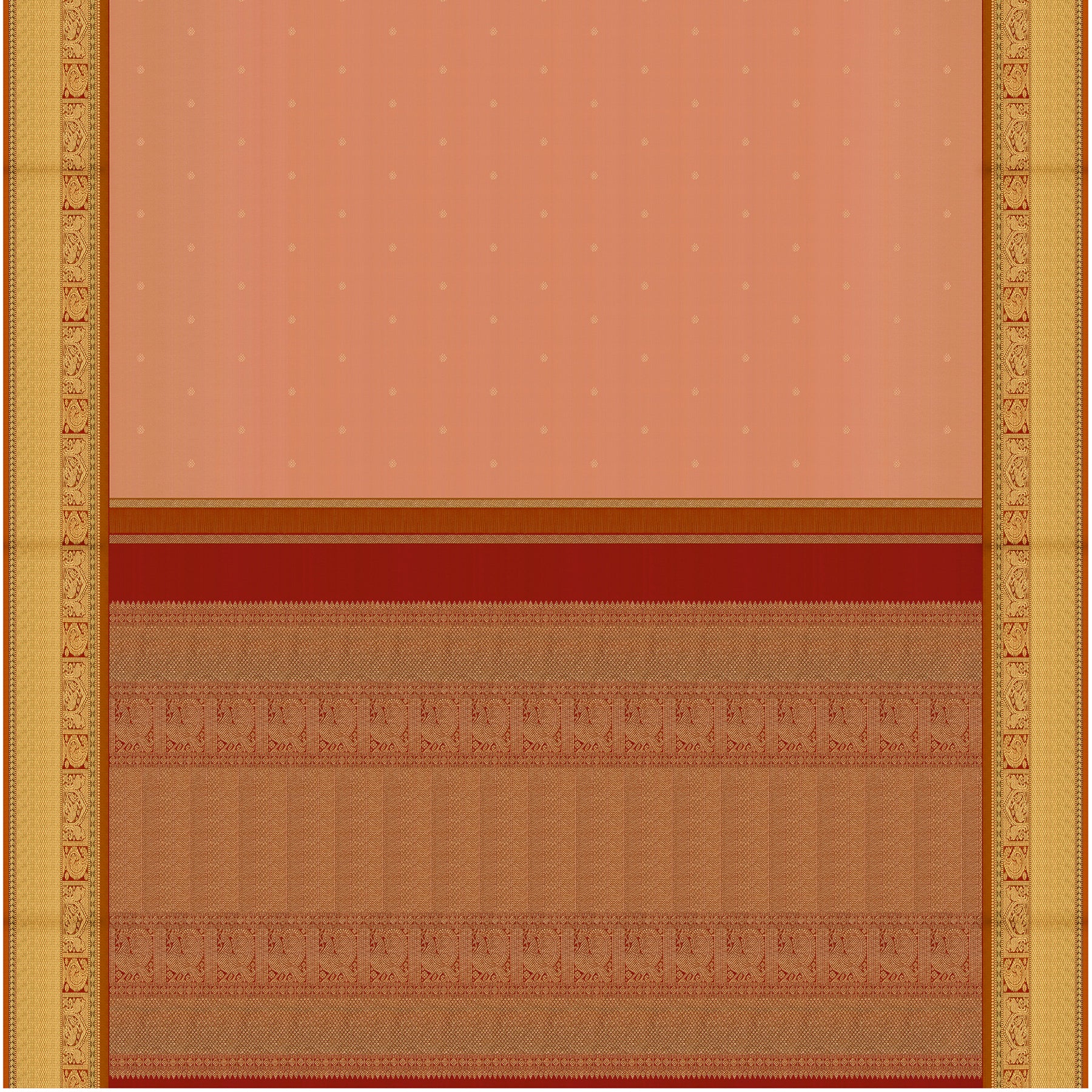 Kanakavalli Kanjivaram Silk Sari 26-110-HS001-00593 - Full View