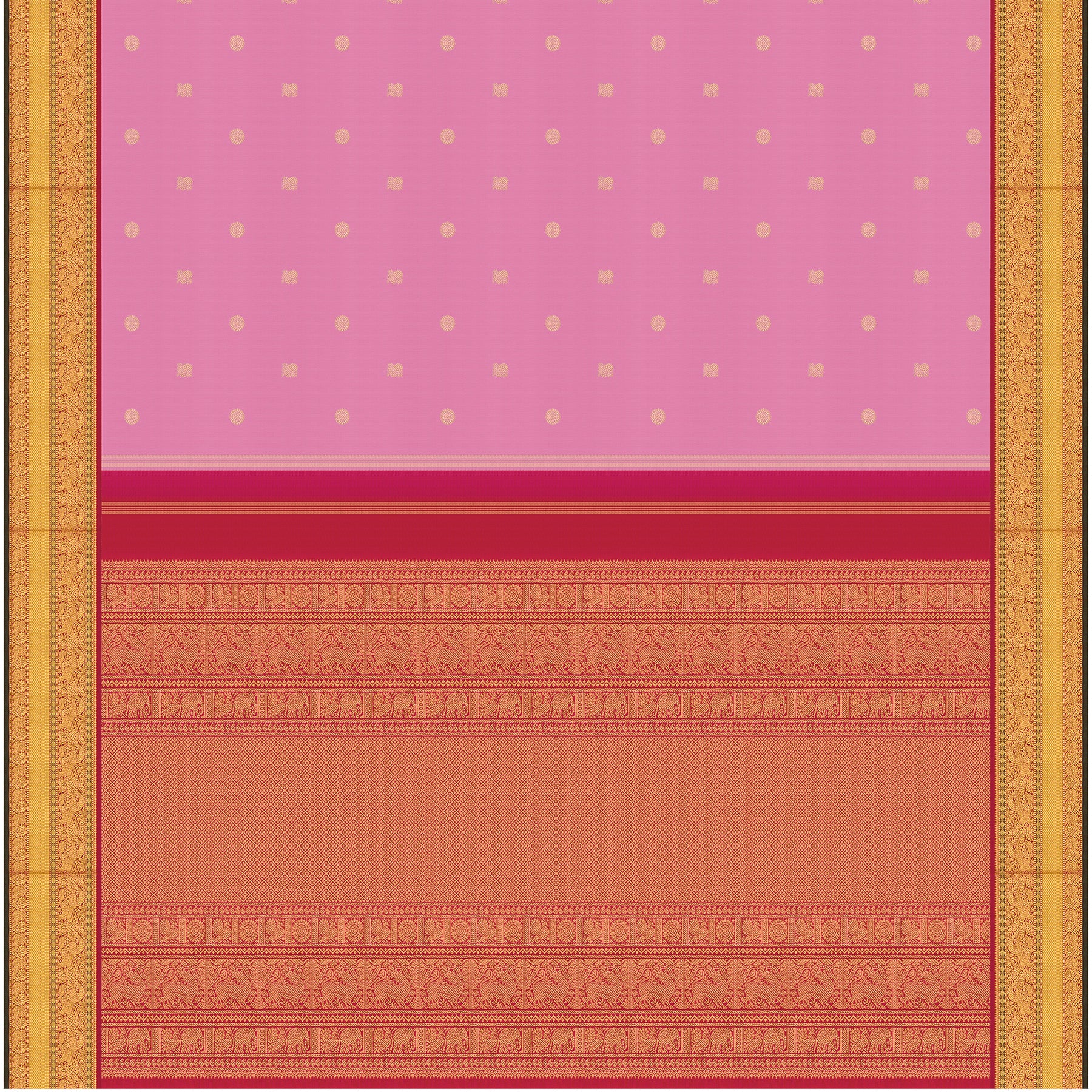 Kanakavalli Kanjivaram Silk Sari 26-110-HS001-00594 - Full View