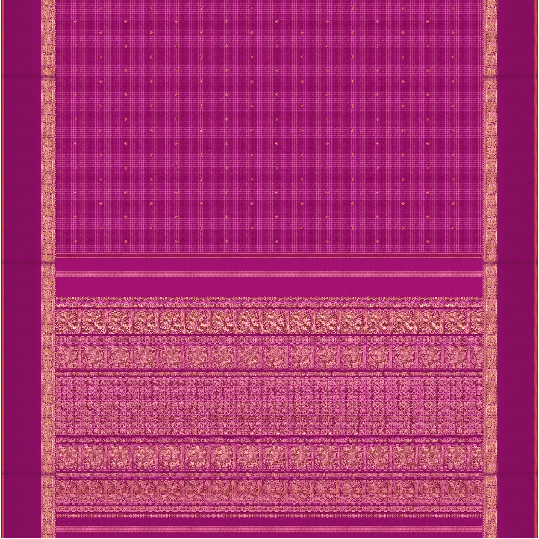 Kanakavalli Kanjivaram Silk Sari 26-110-HS001-00600 - Full View