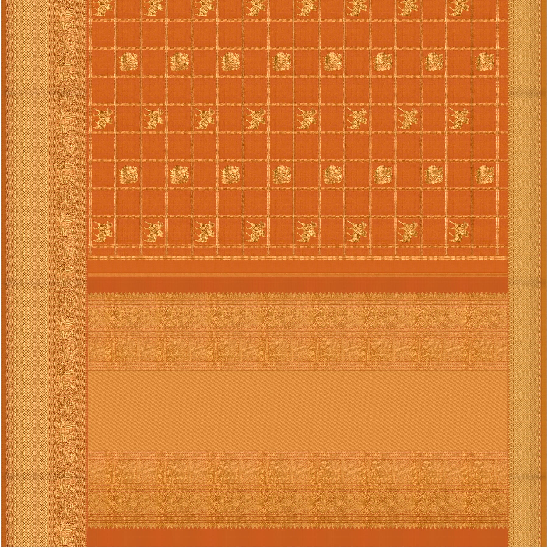 Kanakavalli Kanjivaram Silk Sari 26-110-HS001-00601 - Full View