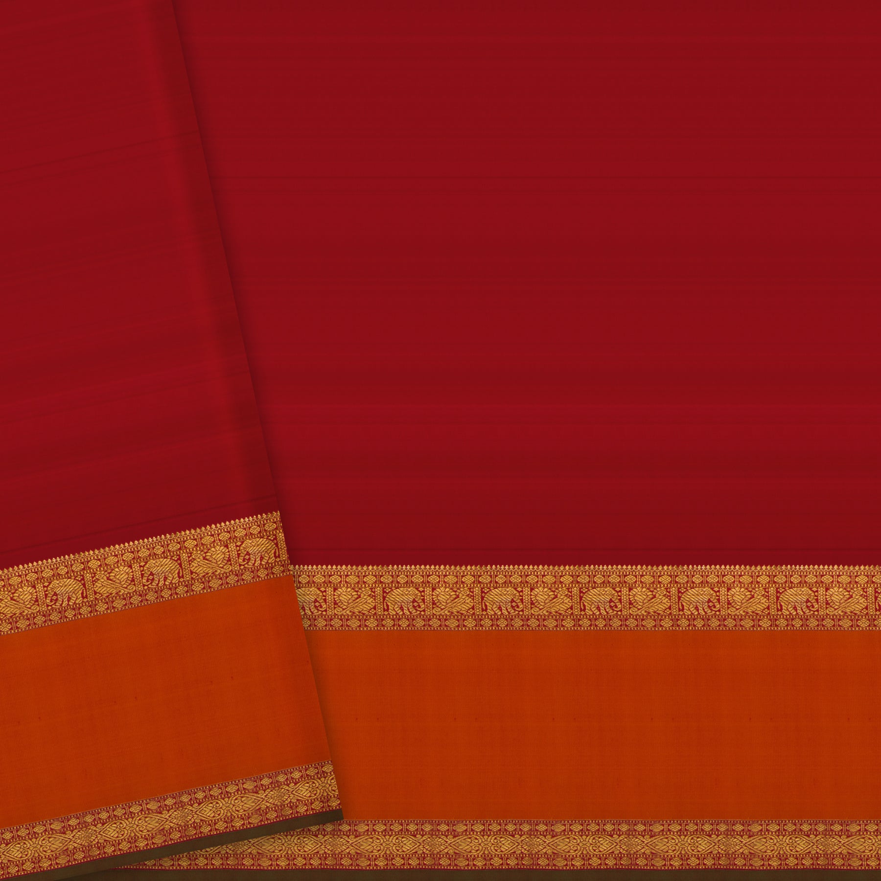 Kanakavalli Kanjivaram Silk Sari 26-110-HS001-00619 - Blouse View
