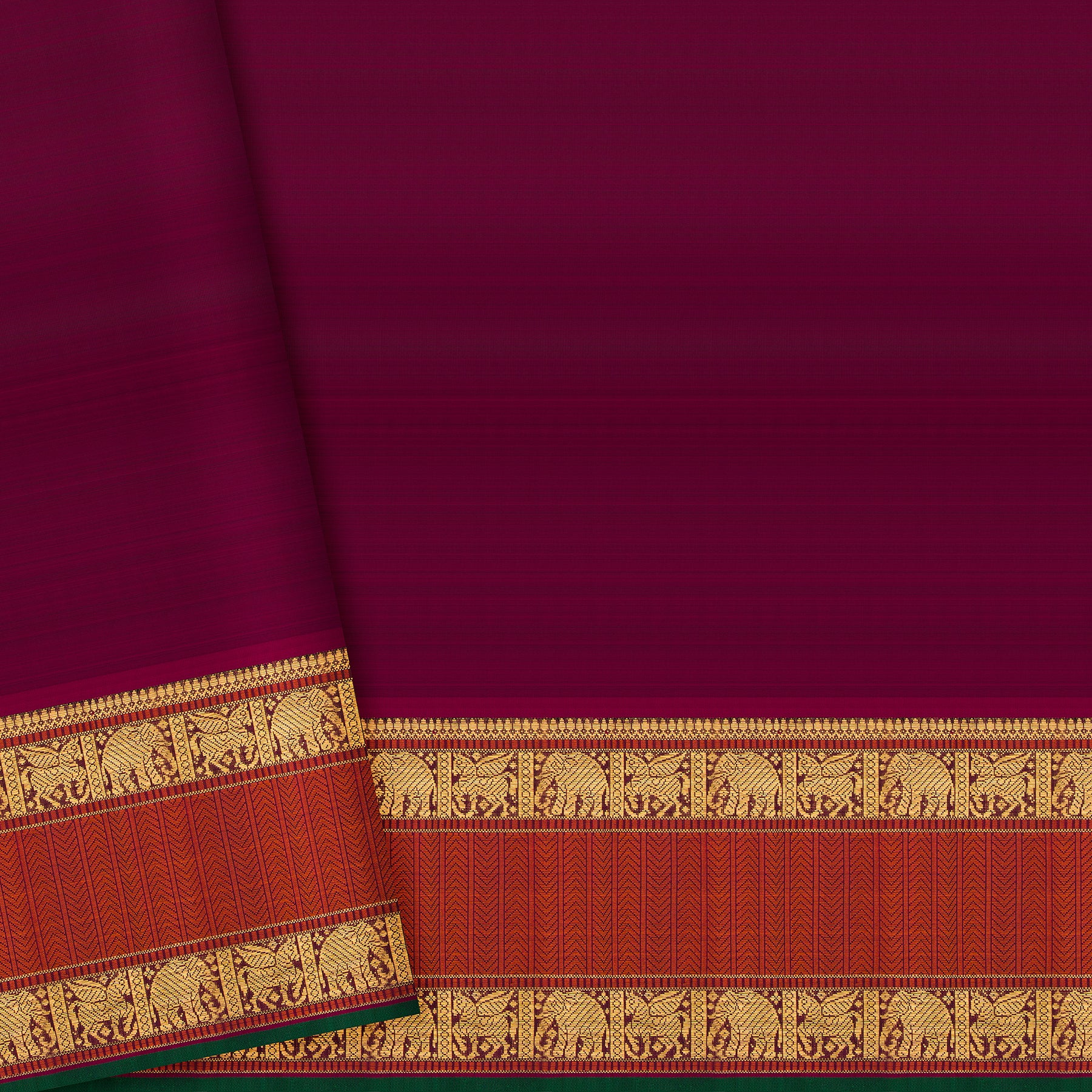 Kanakavalli Kanjivaram Silk Sari 26-110-HS001-00632 - Blouse View