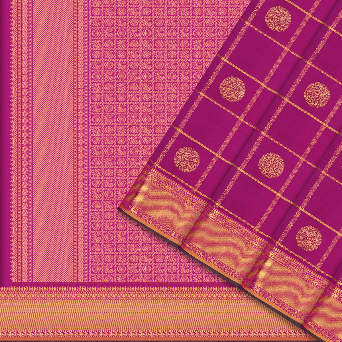 Kanakavalli Kanjivaram Silk Sari 26-110-HS001-00649 - Cover View