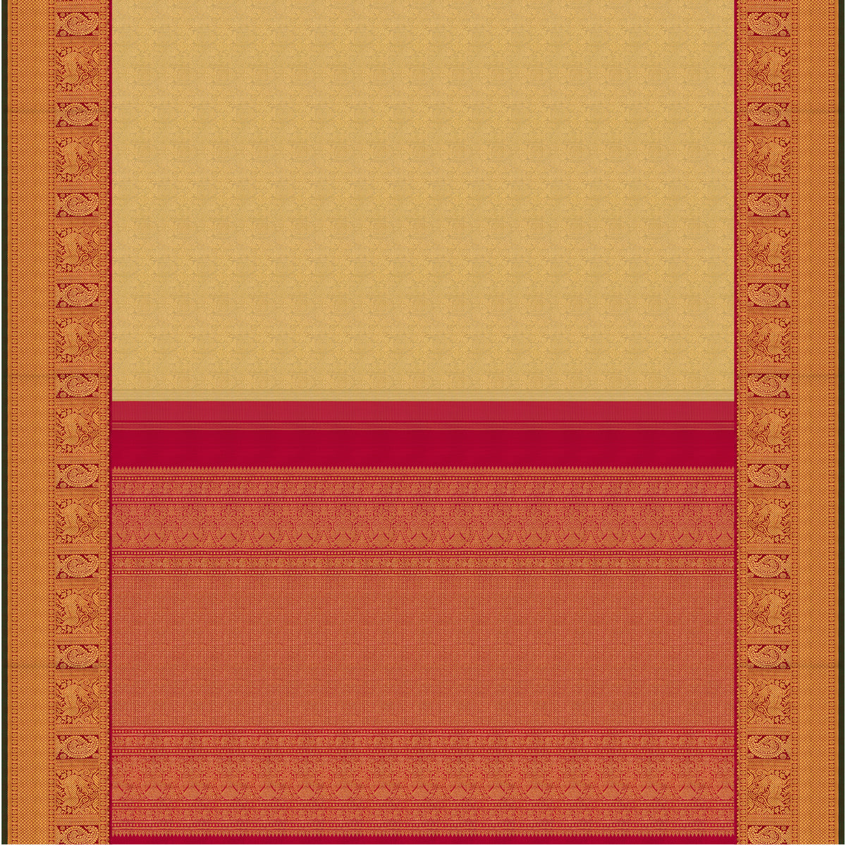 Kanakavalli Kanjivaram Silk Sari 26-110-HS001-00662 - Full View