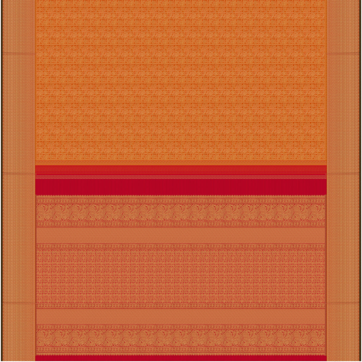 Kanakavalli Kanjivaram Silk Sari 26-110-HS001-00663 - Full View