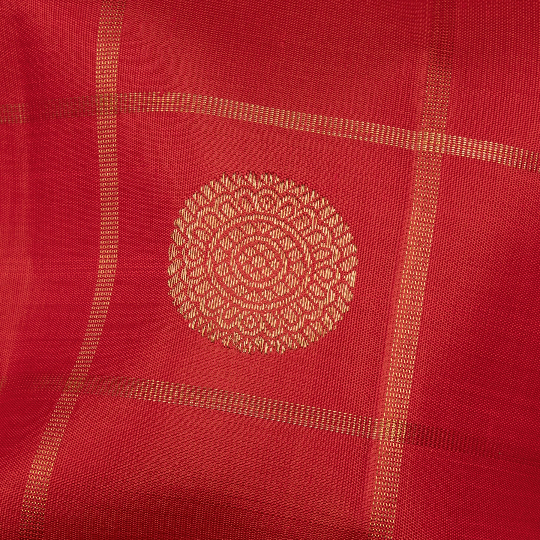 Kanakavalli Kanjivaram Silk Sari 26-110-HS001-00664 - Fabric View