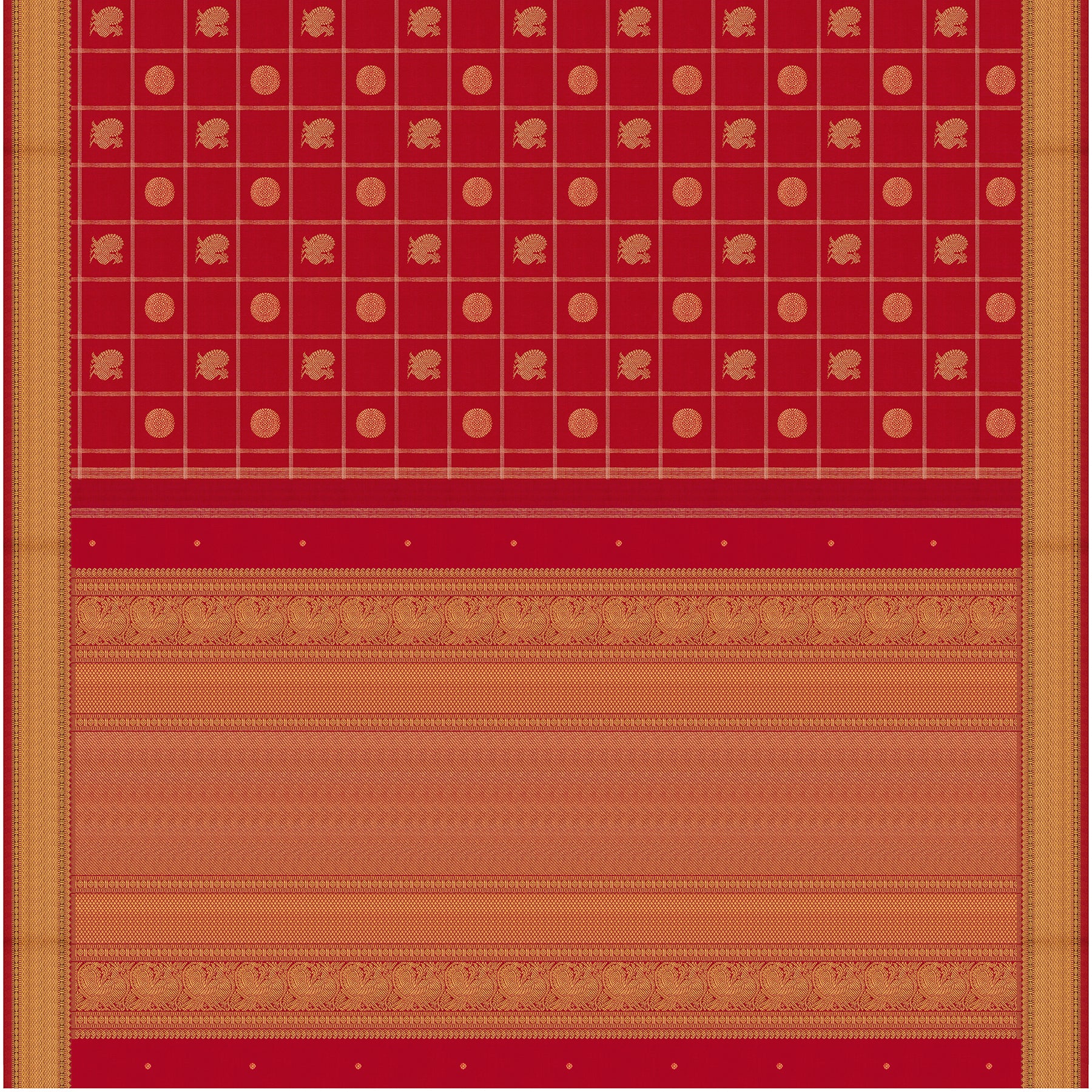 Kanakavalli Kanjivaram Silk Sari 26-110-HS001-00664 - Full View