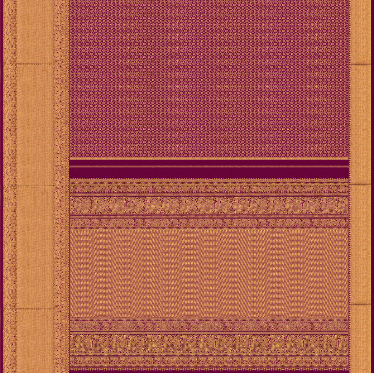 Kanakavalli Kanjivaram Silk Sari 26-110-HS001-00668 - Full View