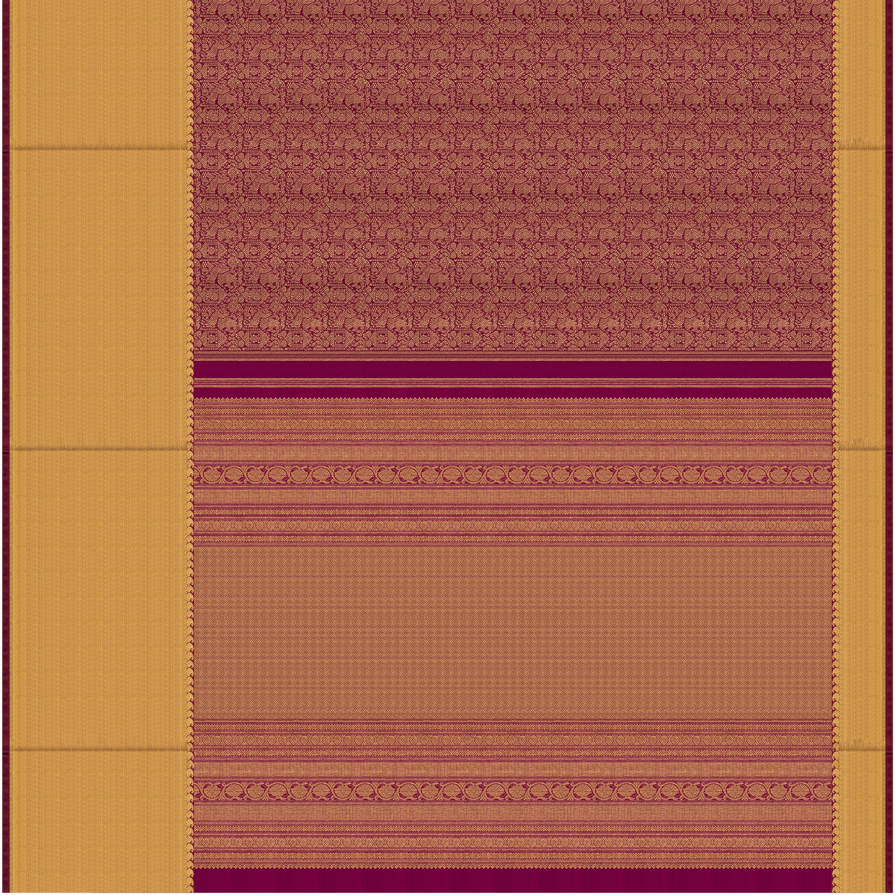 Kanakavalli Kanjivaram Silk Sari 26-110-HS001-00679 - Full View