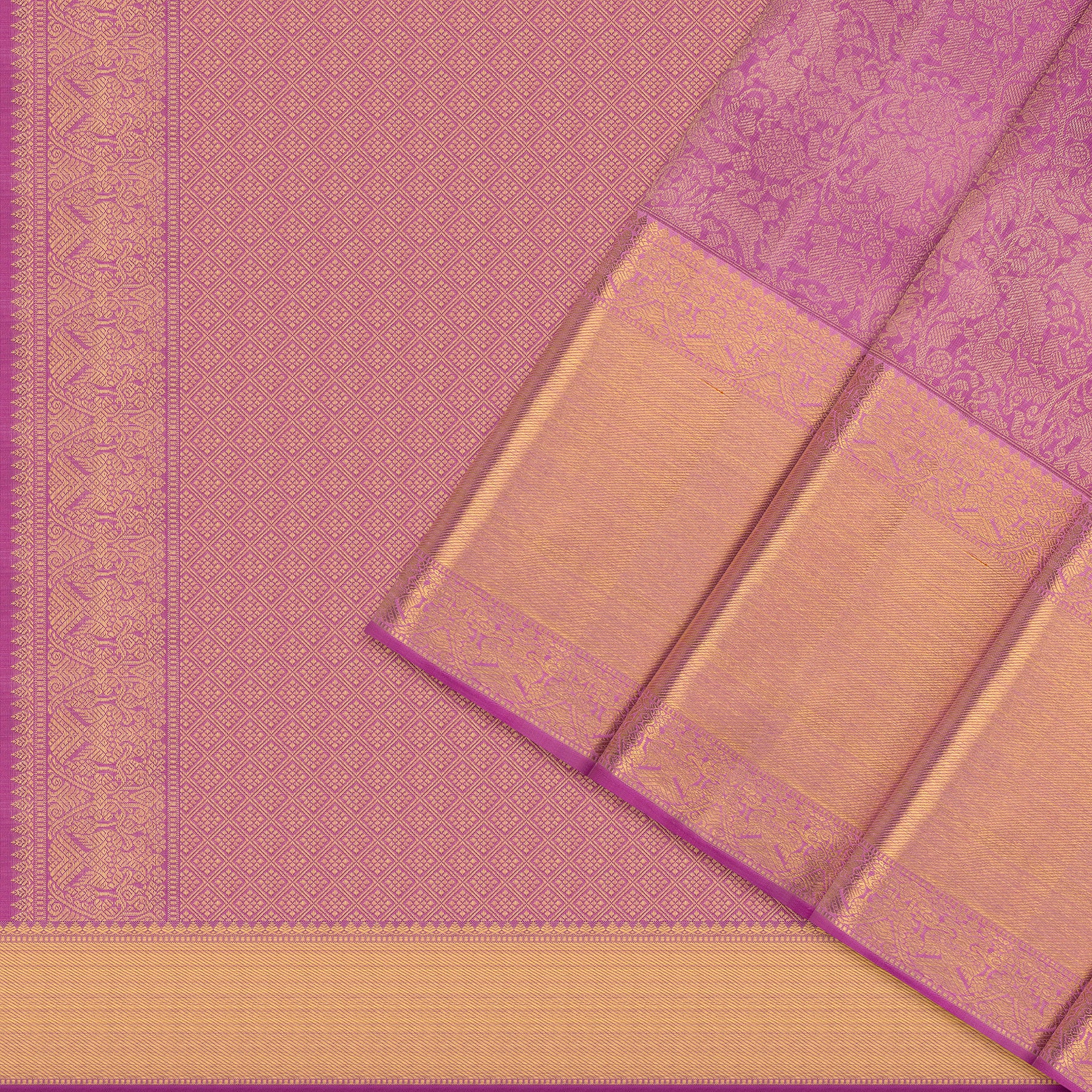 Kanakavalli Kanjivaram Silk Sari 26-110-HS001-00691 - Cover View