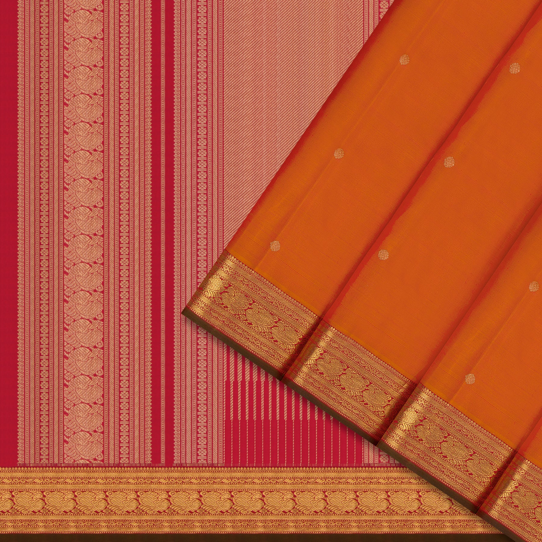 Kanakavalli Kanjivaram Silk Sari 26-110-HS001-01619 - Cover View