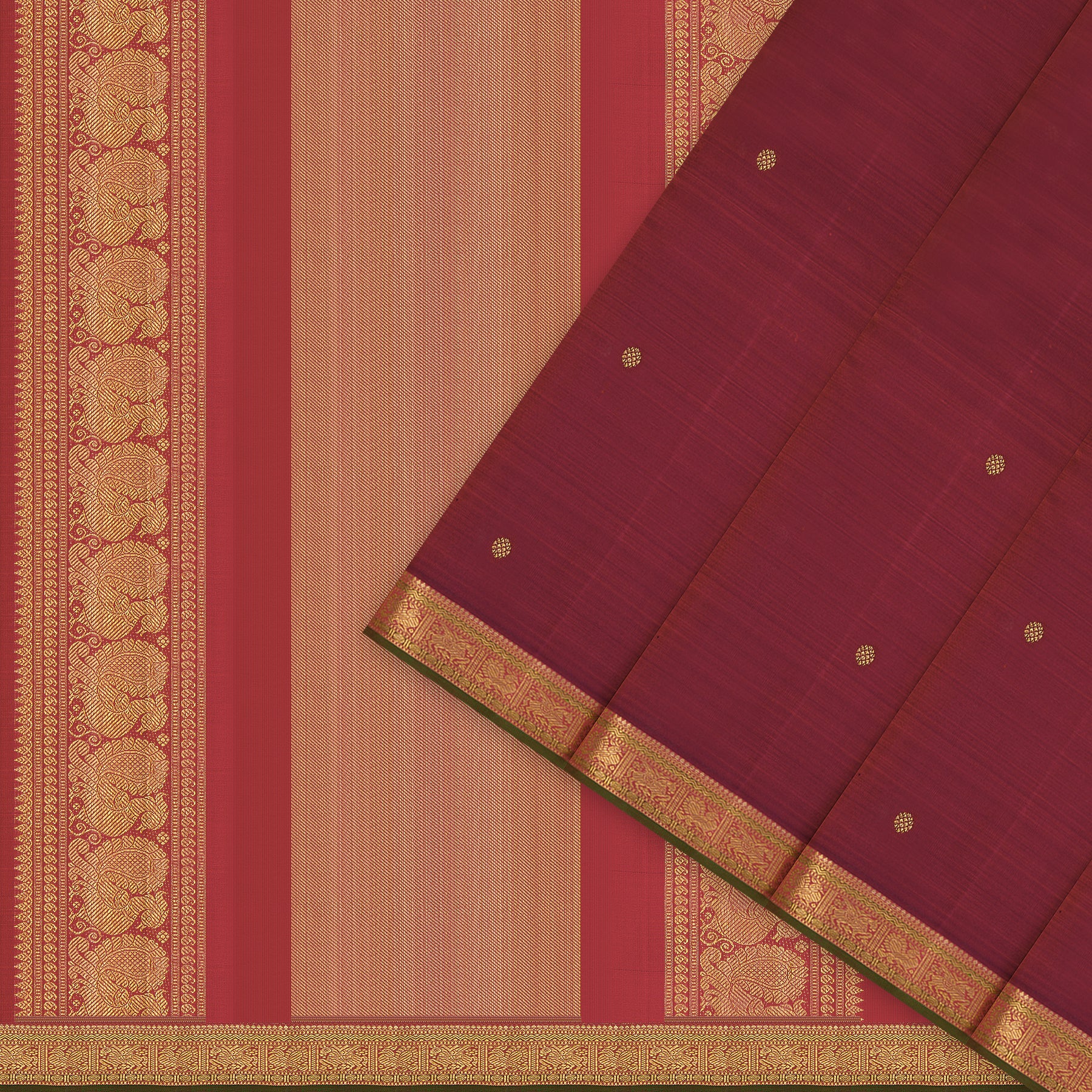 Kanakavalli Kanjivaram Silk Sari 26-110-HS001-01624 - Cover View